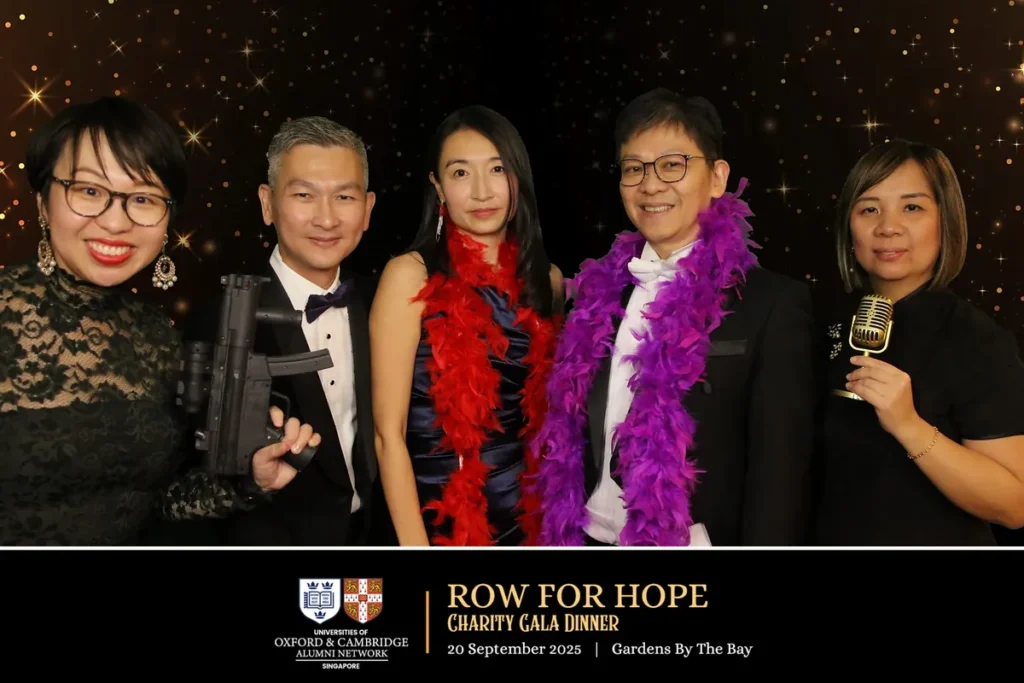 Birthday party photo booth print with instant photography iSnap Singapore
