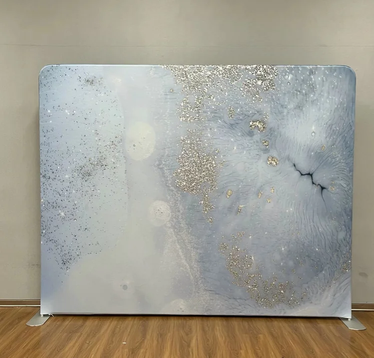 Abstract Art photo booth backdrop singapore