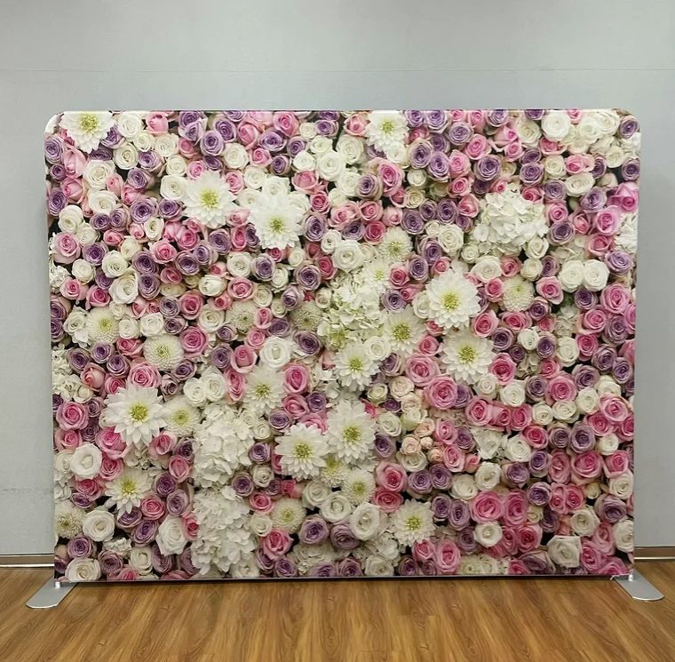 Floral Design B photo booth backdrop singapore