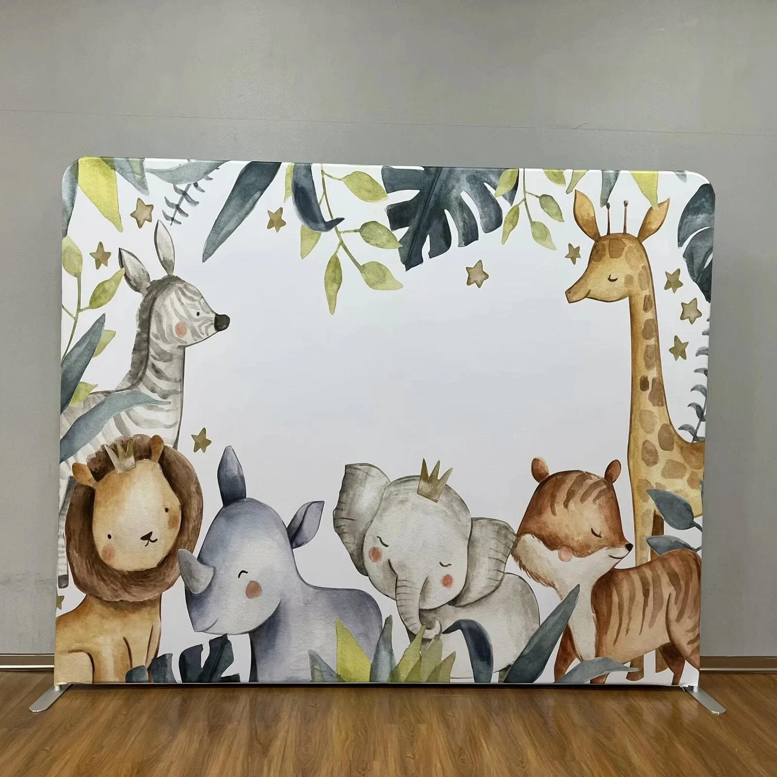 Kids Animal Party photo booth backdrop singapore
