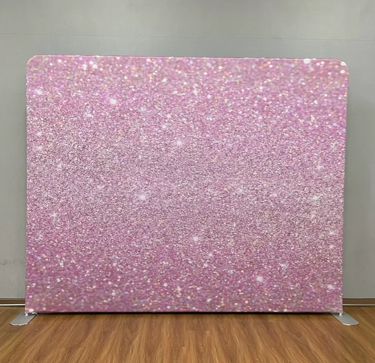 Pink Glitter photo booth backdrop singapore