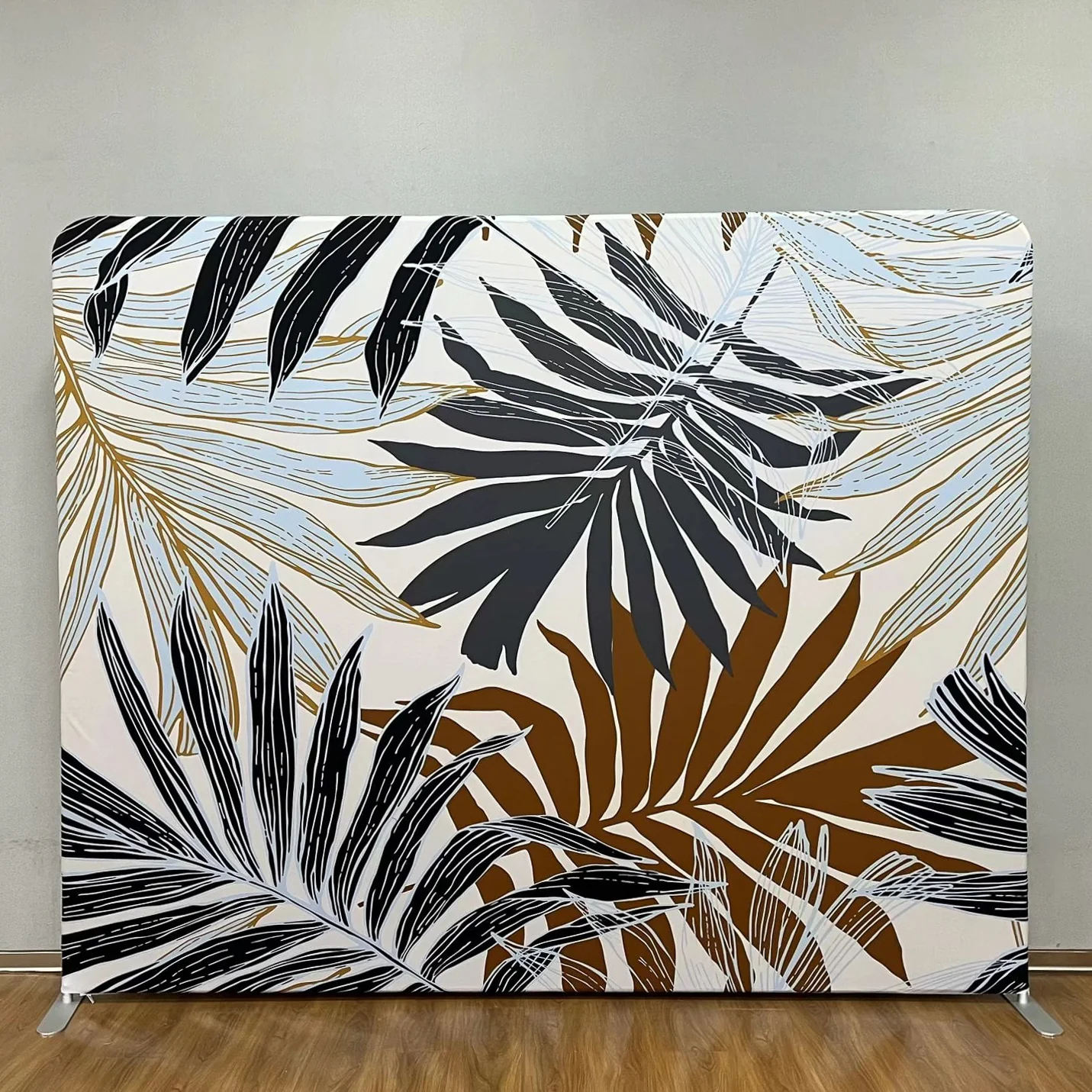 Tropical Leaves photo booth backdrop singapore