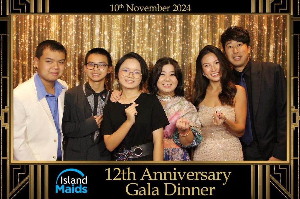 Photo booth rental Singapore — branded event photo booth print