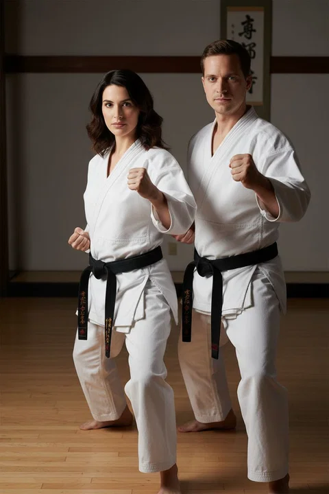 Martial Arts AI photo booth portrait — iSnap Photography Singapore
