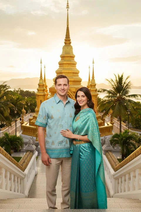 Thailand AI photo booth portrait — iSnap Photography Singapore