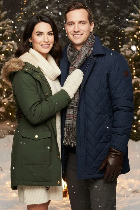 Winter Wonderland AI photo booth portrait — iSnap Photography Singapore