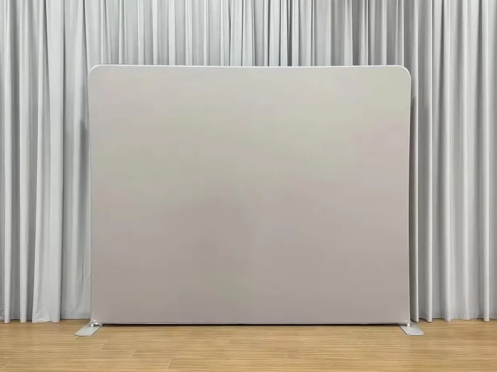 Grey photo booth backdrop singapore